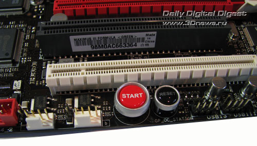 ASUS Maximus III Formula кнопки